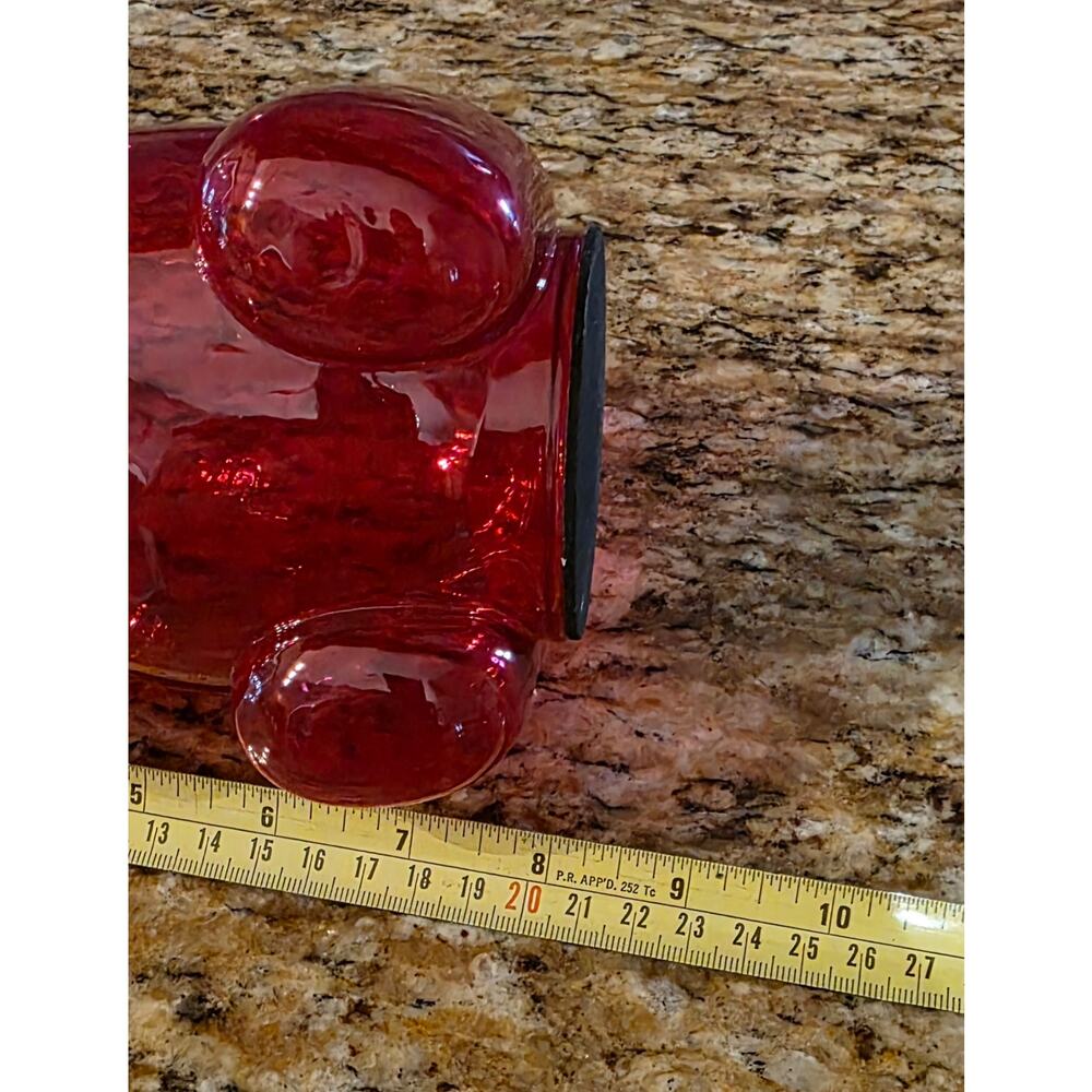 Glass Gummy Bear 8" Red figurine‎ decor - Picture 5 of 5